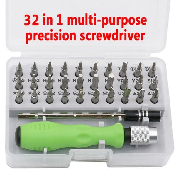 professional hand tool sets 32 in 1 screw driver set precision multi-function magnetical bit torx hex repair device tools for maintain
professional hand tool sets 32 in 1 screw driver set precision multi-function magnetical bit torx hex repair device tools for maintain