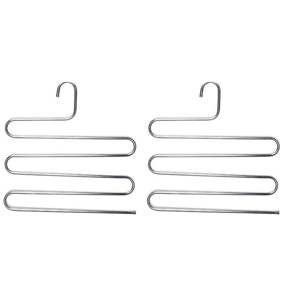 laundry bags 2pcs s shape clothes hangers multilayer storage cloth hanger multifunctional stainless steel clothing towel rack
laundry bags 2pcs s shape clothes hangers multilayer storage cloth hanger multifunctional stainless steel clothing towel rack