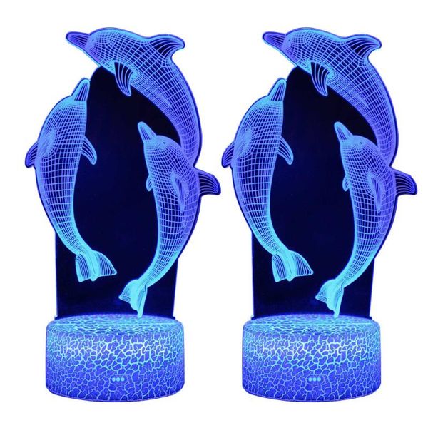 night lights 3d colorful dolphin light touch switch lamp led bedside without battery
night lights 3d colorful dolphin light touch switch lamp led bedside without battery