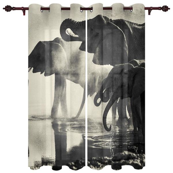 polyester translucent curtains elephant lake retro pattern luxury for living room kitchen bedroom windows curtain & drapes
polyester translucent curtains elephant lake retro pattern luxury for living room kitchen bedroom windows curtain & drapes