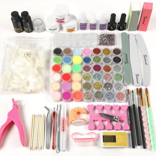 nail art kits shelloloh acrylic kit with powder liquid all for manicure extension set
nail art kits shelloloh acrylic kit with powder liquid all for manicure extension set