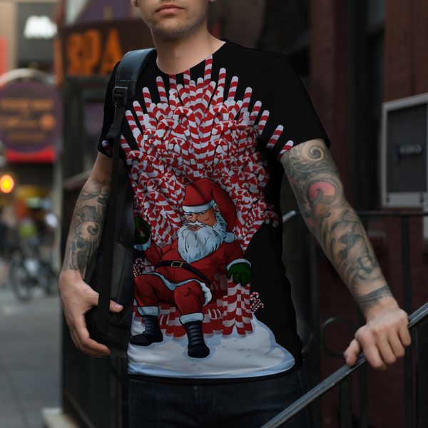 Men's English Christmas Candy 3D Printing Fashion Christmas Short Sleeve Breathable Daily Street Shooting Party Travel Holiday, White;black
Men's English Christmas Candy 3D Printing Fashion Christmas Short Sleeve Breathable Daily Street Shooting Party Travel Holiday, White;black