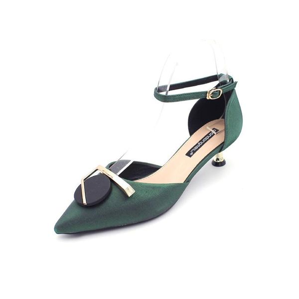 women high heels shoes 2021 spring summer pointed toe sandals buckle strap size 35-40 sandalias de mujer, Black
women high heels shoes 2021 spring summer pointed toe sandals buckle strap size 35-40 sandalias de mujer, Black