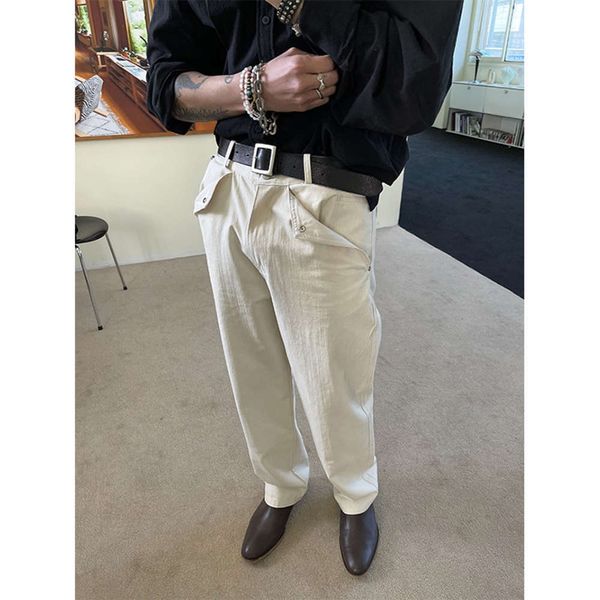 design the four seasons feeling white broek fashion male loose rights temperament trend, Blue
design the four seasons feeling white broek fashion male loose rights temperament trend, Blue