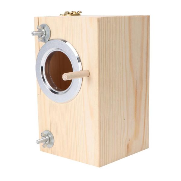 bird cages outdoor garden decoration wood parrot breeding box clamshell nest for home - size
bird cages outdoor garden decoration wood parrot breeding box clamshell nest for home - size