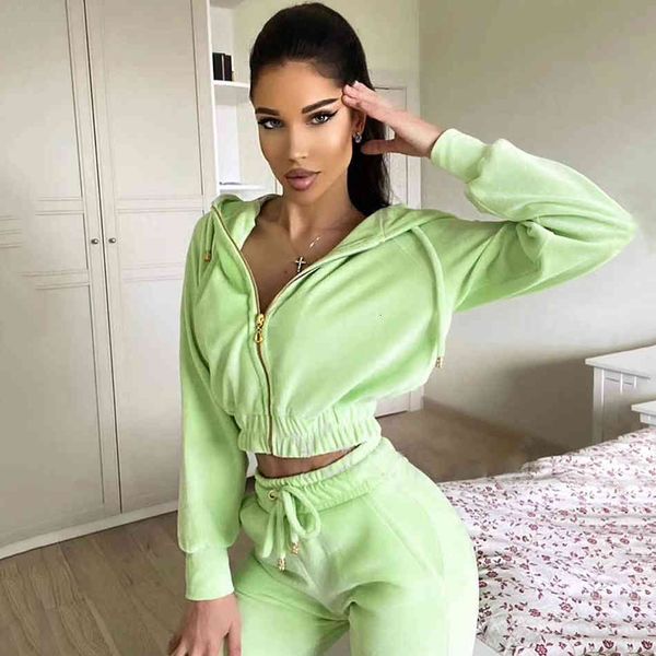 fashion 2021 retrieve winter clothing fashion sweatshirt crop broek sets flowers training suit velours glad soft pack women's 2-piece, Gray
fashion 2021 retrieve winter clothing fashion sweatshirt crop broek sets flowers training suit velours glad soft pack women's 2-piece, Gray