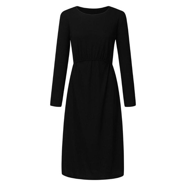 patpat 2021 arrivalelegant solid long-sleeve nursing dress maternity dresses, White
patpat 2021 arrivalelegant solid long-sleeve nursing dress maternity dresses, White