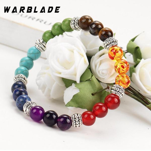 link, chain wbl natural stone bracelet lava turquoises beads chakra bracelets bangle for women handmade wristband elegant jewelry, Black
link, chain wbl natural stone bracelet lava turquoises beads chakra bracelets bangle for women handmade wristband elegant jewelry, Black