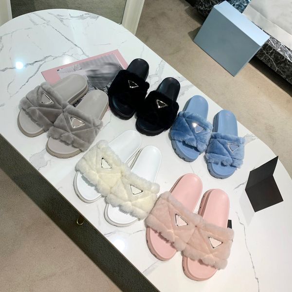 women luxury designer slippers plush sandal shoes fashion home slide with box size 35-39 xx-0181, Black
women luxury designer slippers plush sandal shoes fashion home slide with box size 35-39 xx-0181, Black