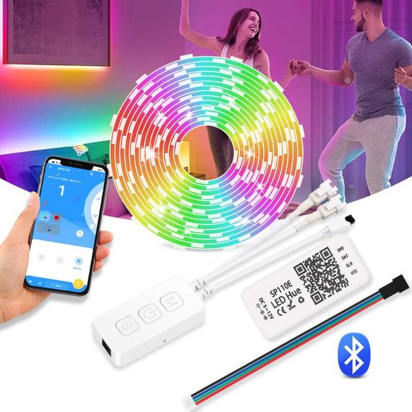 strips ws2812b led strip smart bluetooth control rgbic lights for room individually addressable pixel tape christmas
strips ws2812b led strip smart bluetooth control rgbic lights for room individually addressable pixel tape christmas