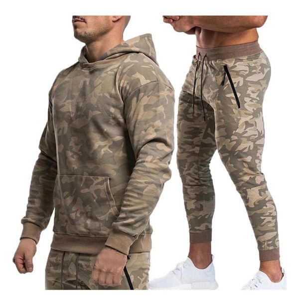 gym clothing men's autumn winter casual camouflage sportswear hoodie pants outdoor sports suit tracksuit men trousers set, White;black
gym clothing men's autumn winter casual camouflage sportswear hoodie pants outdoor sports suit tracksuit men trousers set, White;black