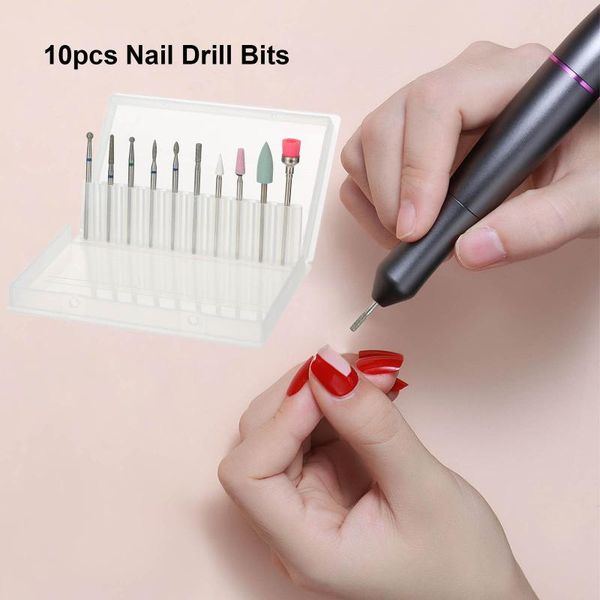 nail art kits 10pcs drill bits cuticle cleaner dust brush ceramic rotary polishing file grinding heads salon tools
nail art kits 10pcs drill bits cuticle cleaner dust brush ceramic rotary polishing file grinding heads salon tools