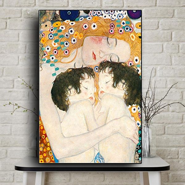paintings gustav klimt mother love twins baby nordic style canvas painting posters prints wall art picture living room home decor cuadros
paintings gustav klimt mother love twins baby nordic style canvas painting posters prints wall art picture living room home decor cuadros