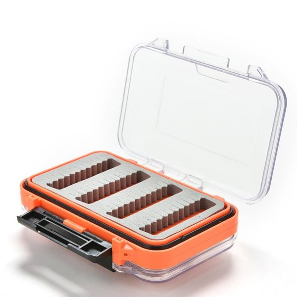 fishing accessories 1pc tackle box waterproof pocketboxes slid foam insert hold 170 flies double side
fishing accessories 1pc tackle box waterproof pocketboxes slid foam insert hold 170 flies double side