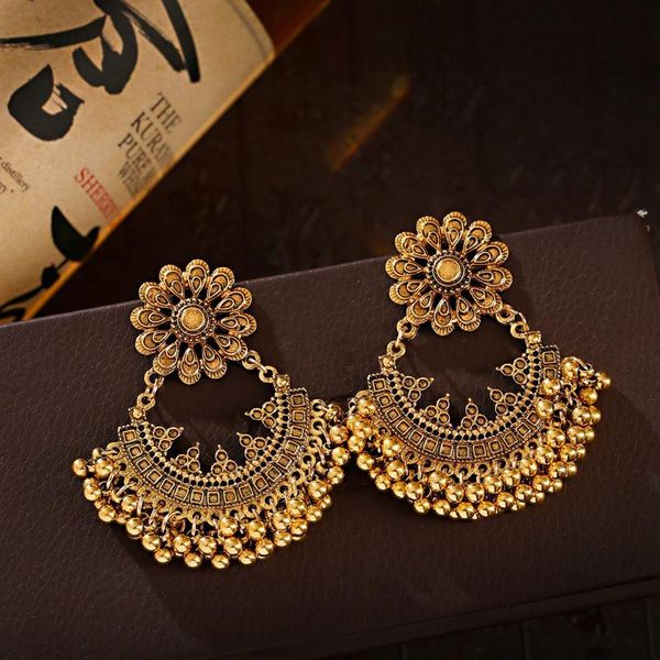 dangle & chandelier retro ethnic fashion earrings luxury golden color sun flower shaped alloy beads tassel jewelry gifts in 2021, Silver
dangle & chandelier retro ethnic fashion earrings luxury golden color sun flower shaped alloy beads tassel jewelry gifts in 2021, Silver