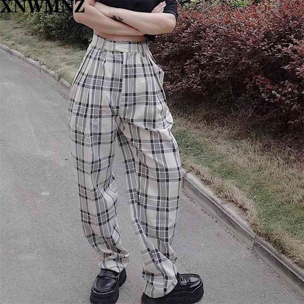 autumn winter plaid pants women's high waist retro loose wide leg female casual straight-leg chic 210520, Black;white
autumn winter plaid pants women's high waist retro loose wide leg female casual straight-leg chic 210520, Black;white