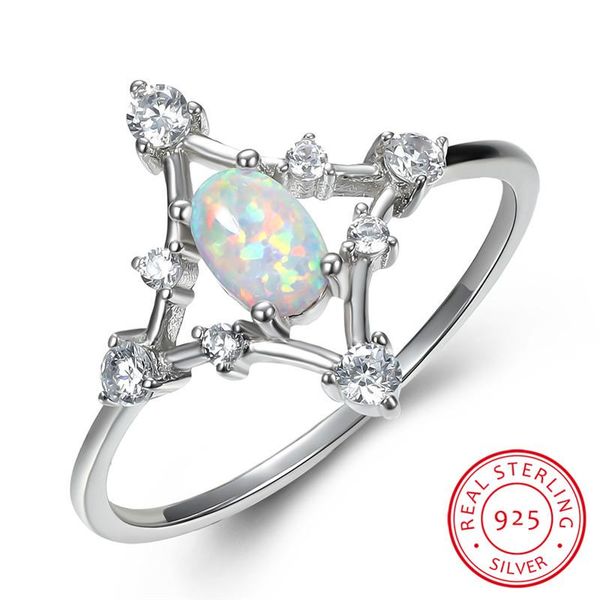 cluster rings cute female white fire opal ring 100% real 925 sterling silver engagement promise love oval wedding for women, Golden;silver
cluster rings cute female white fire opal ring 100% real 925 sterling silver engagement promise love oval wedding for women, Golden;silver