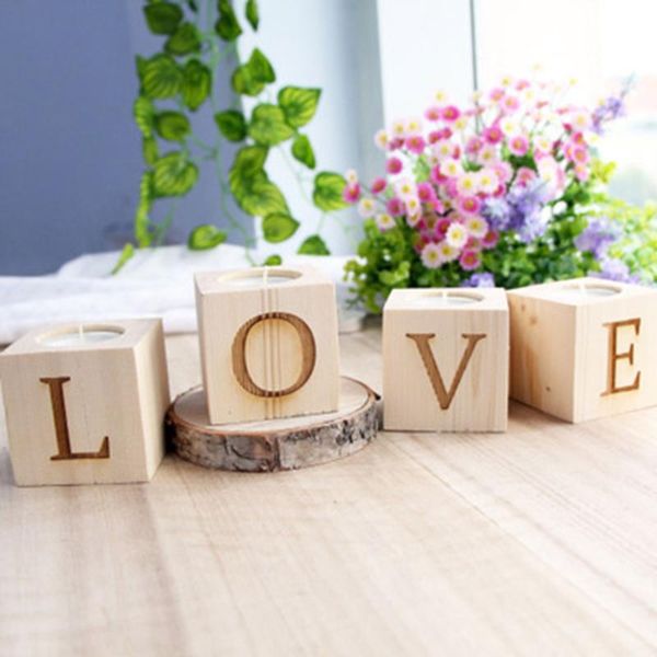 4pcs romantic gift love pattern wedding candlestick pine wood bar dining room home decoration lb88 novelty items
4pcs romantic gift love pattern wedding candlestick pine wood bar dining room home decoration lb88 novelty items