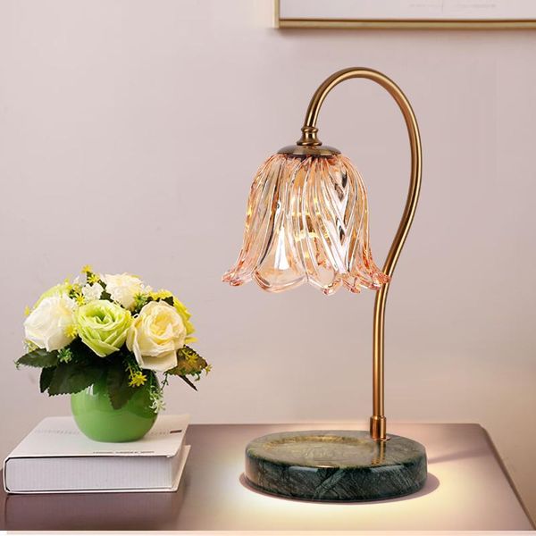 table lamps lily of the valley scented candle warmer lamp green marble base electric melting wax with glass lampshade
table lamps lily of the valley scented candle warmer lamp green marble base electric melting wax with glass lampshade