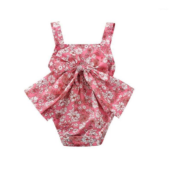 baby romper, girls flower print square neck sleeveless bodysuit playsuit with big bowknot for summer rompers, Blue
baby romper, girls flower print square neck sleeveless bodysuit playsuit with big bowknot for summer rompers, Blue