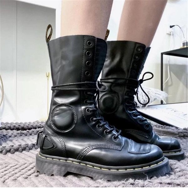 boots fashion zipper ankle woman flats platform genuine leather women combat short military botas mujer girls, Black
boots fashion zipper ankle woman flats platform genuine leather women combat short military botas mujer girls, Black