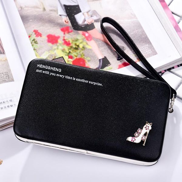 wallets leather wallet female fashion ladies purse clutch bag money card holder women carteras wws104, Red;black
wallets leather wallet female fashion ladies purse clutch bag money card holder women carteras wws104, Red;black