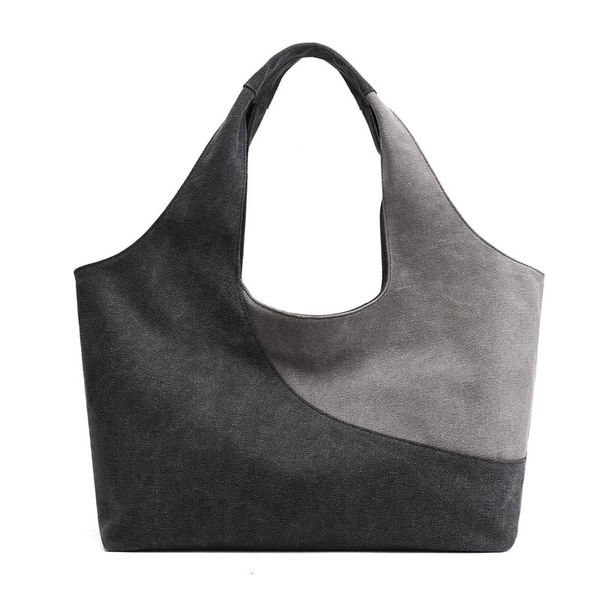 messenger bags messenger bagscanvas tote 2021 fashion simple contrast color breathable one shoulder women's bag