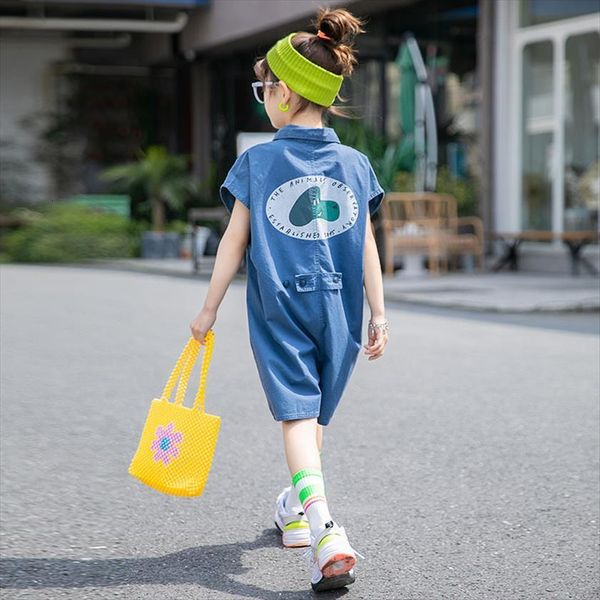 summer fashion kids girls one piece suit denim jeans 8 10 years childrens korean style tooling jumpsuit, Blue
summer fashion kids girls one piece suit denim jeans 8 10 years childrens korean style tooling jumpsuit, Blue