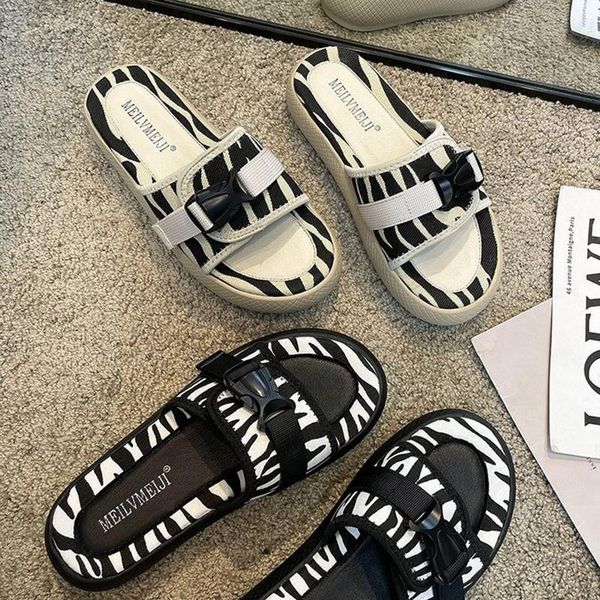 slippers 2021 women's shoes summer korean fish mouth thick-soled casual sandals outer wear set toe belt decorative, Black
slippers 2021 women's shoes summer korean fish mouth thick-soled casual sandals outer wear set toe belt decorative, Black