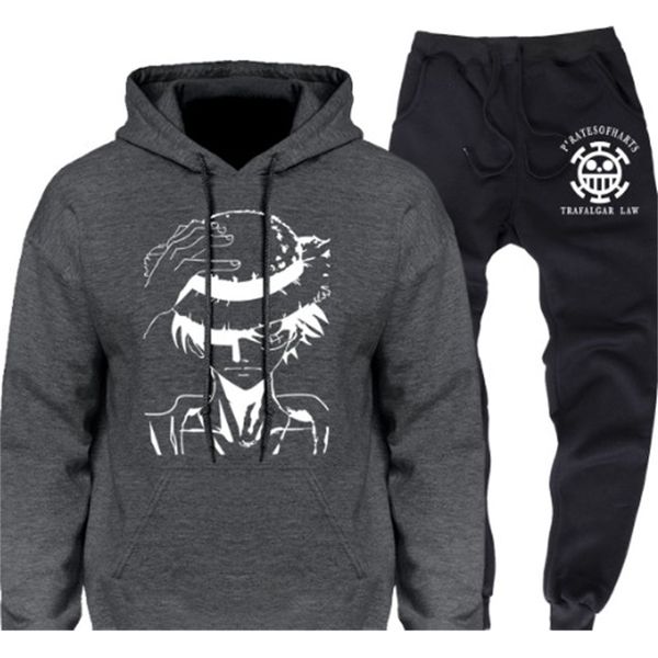 men's tracksuits animation around the one piece sports running fitness and leisure suit hooded sweater two-piece 4727, Gray
men's tracksuits animation around the one piece sports running fitness and leisure suit hooded sweater two-piece 4727, Gray