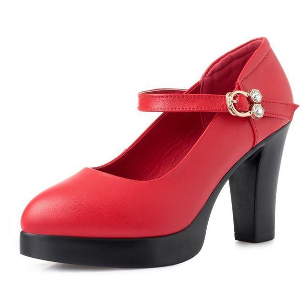 dress shoes women sutumn 2021 high heel platform genuine leather fashion red wedding shoe office, Black
dress shoes women sutumn 2021 high heel platform genuine leather fashion red wedding shoe office, Black