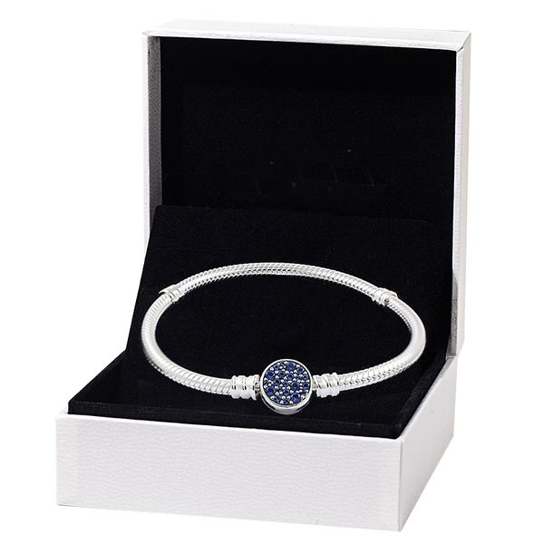 s925 sterling silver basic bracelets for women fine jewelry shining blue button type diy fit original pandora charms beads ladies birthday e, Golden;silver
s925 sterling silver basic bracelets for women fine jewelry shining blue button type diy fit original pandora charms beads ladies birthday e, Golden;silver