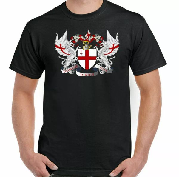 st georges day t-shirt, england templar dragon london coat of arm football rugby, White;black
st georges day t-shirt, england templar dragon london coat of arm football rugby, White;black