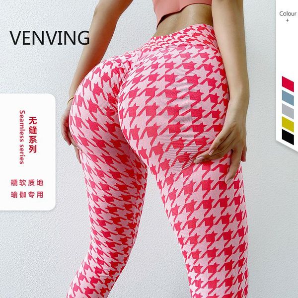 yoga outfit houndstooth high waist pants sport leggings hip push up women soft nylon fitness running workout gym
yoga outfit houndstooth high waist pants sport leggings hip push up women soft nylon fitness running workout gym