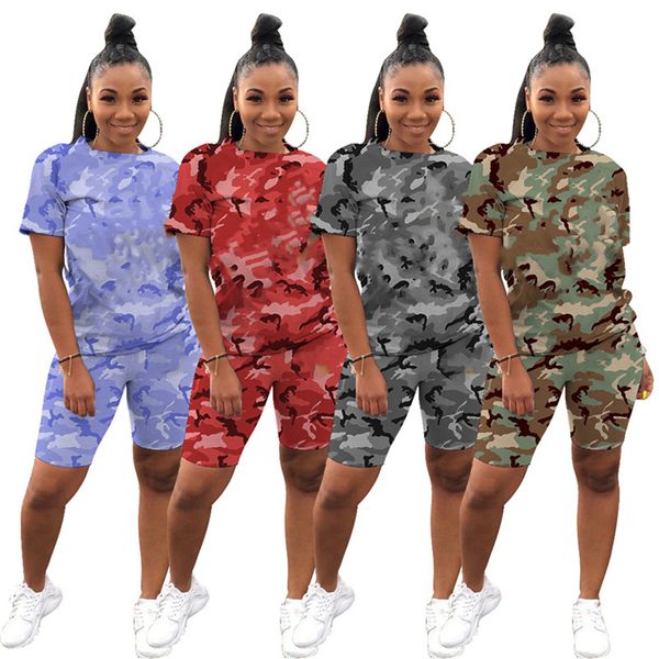 plus size womens camo tracksuits sports two piece sets summer clothing short sleeve t shirt+mini shorts slim jogger suit letter print outfit, Gray
plus size womens camo tracksuits sports two piece sets summer clothing short sleeve t shirt+mini shorts slim jogger suit letter print outfit, Gray