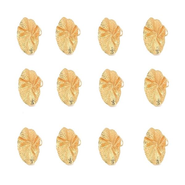 12pcs gold-plated lotus leaf napkin buckle accessories high-end european style towel ring decoration rings
12pcs gold-plated lotus leaf napkin buckle accessories high-end european style towel ring decoration rings