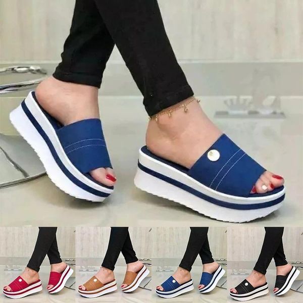 summer wedges slippers women platform high heels womens outdoor slipper casual shoes wedge flip flop flat sandals, Black
summer wedges slippers women platform high heels womens outdoor slipper casual shoes wedge flip flop flat sandals, Black