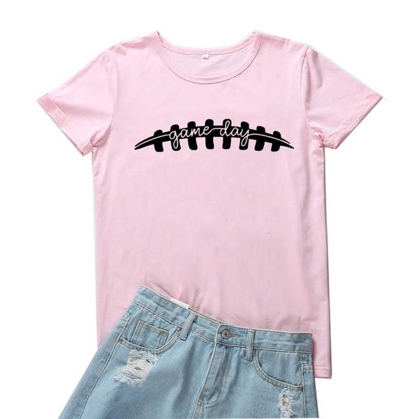 women's t-shirt game day baseball t shirt woman simple graphic tees women fashion black red pattern tshirt loose casual tee femme, White
women's t-shirt game day baseball t shirt woman simple graphic tees women fashion black red pattern tshirt loose casual tee femme, White