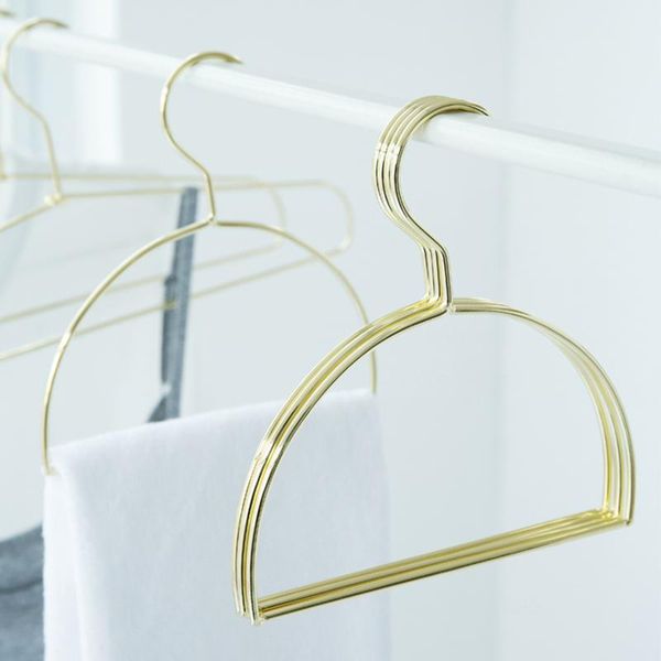 hangers & racks 2pcs nordic semicircular metal hanger, tie rack, scarf belt gold hanger
hangers & racks 2pcs nordic semicircular metal hanger, tie rack, scarf belt gold hanger