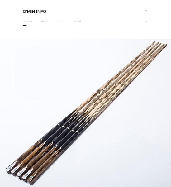 o'min star marks 3/4 piece snooker cue kit with case extension stick 3 years ash billiard cues
o'min star marks 3/4 piece snooker cue kit with case extension stick 3 years ash billiard cues