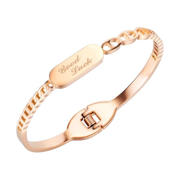 jewelry 2021 fashion classic niche design advanced temperament versatile stainless steel bracelet, Golden;silver
jewelry 2021 fashion classic niche design advanced temperament versatile stainless steel bracelet, Golden;silver