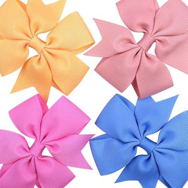 40 colors kid girls hair barrette clip bow hairbow hairpin solid colors hair head grosgrain ribbon accessories kid gift, Slivery;white
40 colors kid girls hair barrette clip bow hairbow hairpin solid colors hair head grosgrain ribbon accessories kid gift, Slivery;white