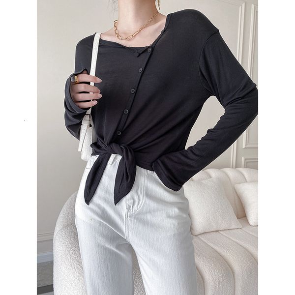 women's t shirt sinan diagonal collar long sleeve t-shirt 2021 irregular hem bottoming shirt autumn thin, White
women's t shirt sinan diagonal collar long sleeve t-shirt 2021 irregular hem bottoming shirt autumn thin, White