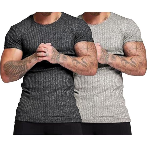 men's t-shirts 2021 summer eu size casual round collar pit striped short sleeve t-shirt, White;black
men's t-shirts 2021 summer eu size casual round collar pit striped short sleeve t-shirt, White;black