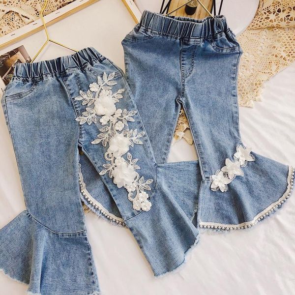 jeans girls pants flowers denim for kids boot cut patchwork sequins teenager children trousers, Blue
jeans girls pants flowers denim for kids boot cut patchwork sequins teenager children trousers, Blue