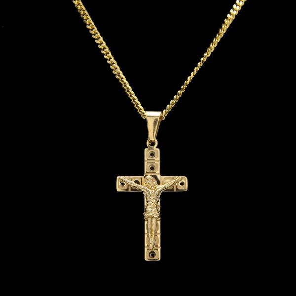 pendant necklaces stainless steel cross crucifixion of jesus crucifix charm religious necklace for women & men hip hop jewelry gift, Silver
pendant necklaces stainless steel cross crucifixion of jesus crucifix charm religious necklace for women & men hip hop jewelry gift, Silver