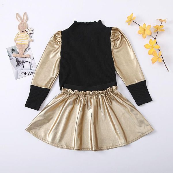 spring kids baby girl a-line skirt knitting long sleeve ruffle neck shirts patchwork 2pcs suit clothes autumn set clothing sets, White
spring kids baby girl a-line skirt knitting long sleeve ruffle neck shirts patchwork 2pcs suit clothes autumn set clothing sets, White