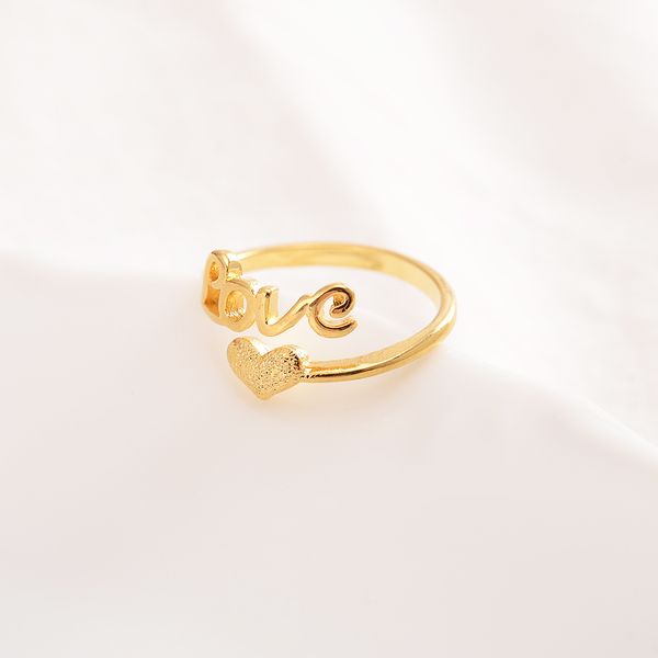18 k fine solid filled gold ring heart shaped cute love word art woman female statement engagement party jewelry fashion, Golden;silver
18 k fine solid filled gold ring heart shaped cute love word art woman female statement engagement party jewelry fashion, Golden;silver