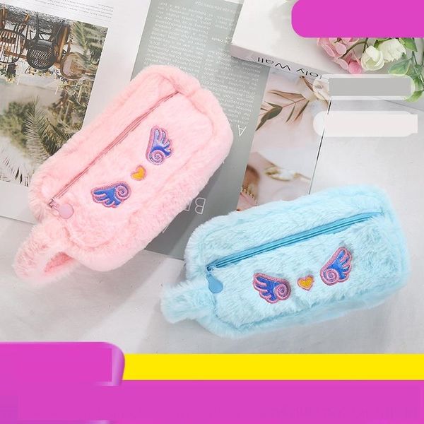 p1h korean plush stationery box high capacity student cartoon cat stationery case girl's pencil bags heart pencil case
p1h korean plush stationery box high capacity student cartoon cat stationery case girl's pencil bags heart pencil case
