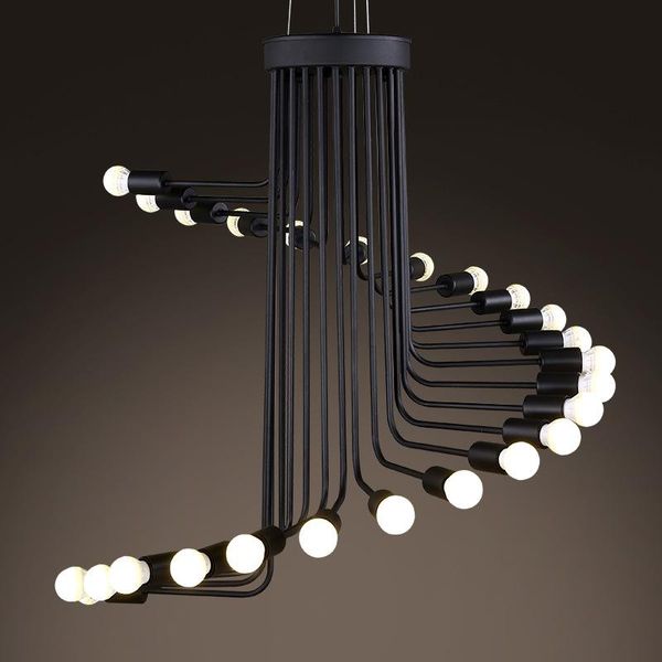 pendant lamps nordic retro wrought iron industrial chandelier modern art stairs spiral shape for cafe bar restaurant living room
pendant lamps nordic retro wrought iron industrial chandelier modern art stairs spiral shape for cafe bar restaurant living room